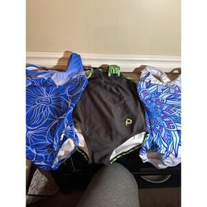 Lot of 3 GK Elite Plum Gymnastics Leotards AXS Adult Extra Small